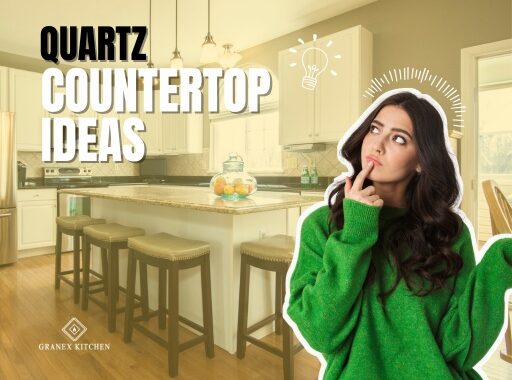 Quartz countertops for Long Island kitchens